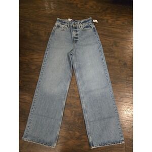 JJXX Jeans Wide High Waist Light Wash Denim W26 L32 Jack & Jones Junior‎ Girls